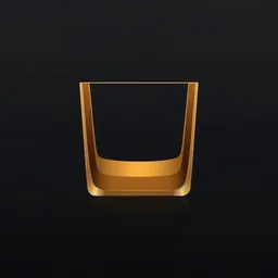 CaskDiary app icon: an amber whiskey glass on black